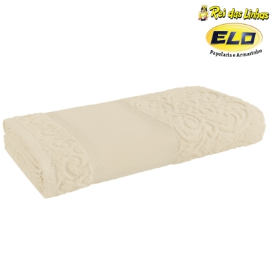 TOALHA BANHO KARSTEN P/ BORDAR MELINA 74X140CM-CÁQUI