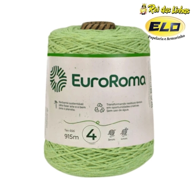 BARBANTE EURO ROMA 600GR N.4-801 VERDE LIMAO