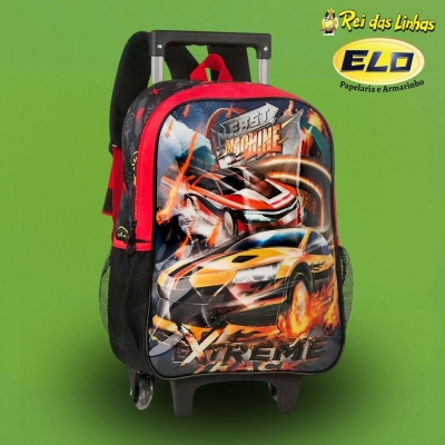 MOCHILA CARRINHO CLIO FAST MACHINE FM3492K-
