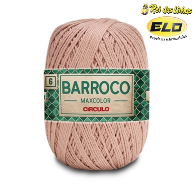 BARBANTE BARROCO MAXCOLOR N.6 200G-7727 CAQUI