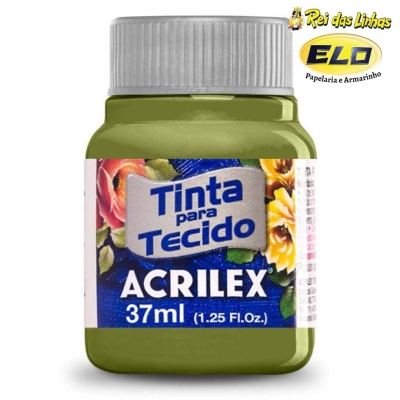 Tinta para Tecido Acrilex 37ml - Várias Cores