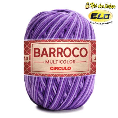 BARBANTE BARROCO MULTICOLOR N.6 200GR-9563 VINHEDO