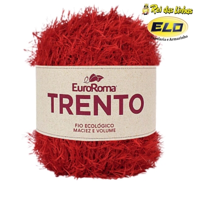 BARBANTE TRENTO NOVELO 200GR-1000 VERMELHO