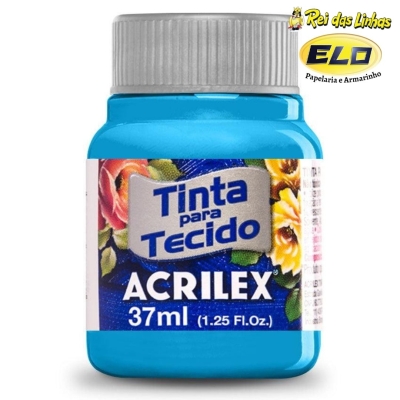 TINTA TECIDO ACRILEX 37ML-503 AZUL CELESTE