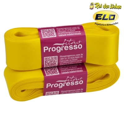 FITA CETIM PROGRESSO SIMPLES PC 10MTS N.7-763 AMARELO GEMA