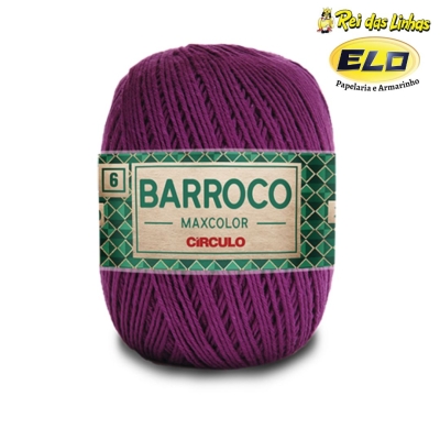 BARBANTE BARROCO MAXCOLOR N.6 200G-6375 UVA