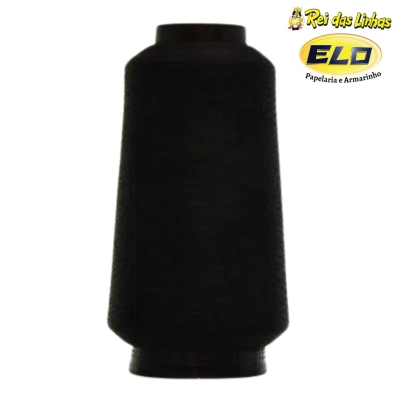 LINHA OVERLOCK TRICHE TRITEX 150 18TEX 100G-999 PRETO