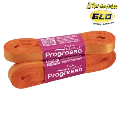FITA CETIM PROGRESSO SIMPLES PC 10MTS N.2-66 LARANJA