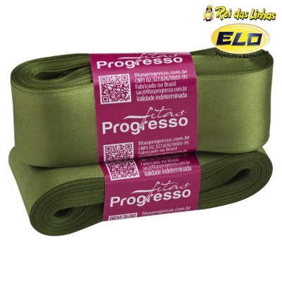 FITA CETIM PROGRESSO SIMPLES PC 10MTS N.9-249 VERDE MILITAR