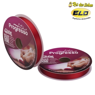 FITA CETIM PROGRESSO SIMPLES PC 50MTS N.3-209 VERMELHO