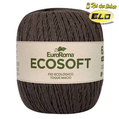 BARBANTE EUROROMA ECOSOFT N.6 8/12 452MT-1100 MARROM