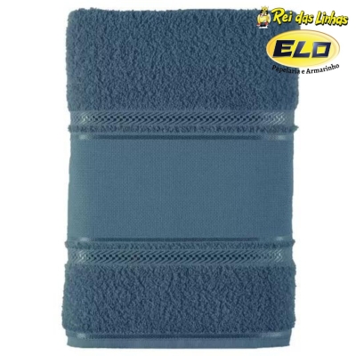 TOALHA BANHO TEKA CRIATIVA BORDAR-1167 AZUL MARINHO