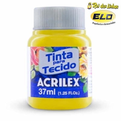 Tinta para Tecido Acrilex 37ml - Várias Cores