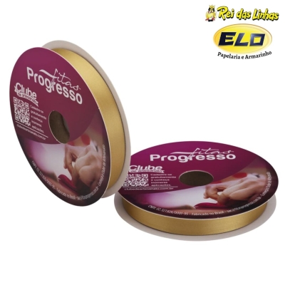 FITA CETIM PROGRESSO SIMPLES PC 50MTS N.3-228 OURO