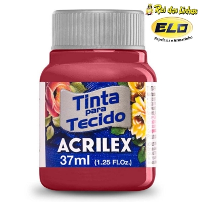 Tinta para Tecido Acrilex 37ml - Várias Cores