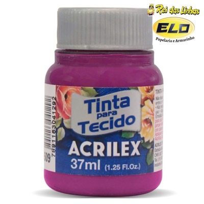 Tinta para Tecido Acrilex 37ml - Várias Cores