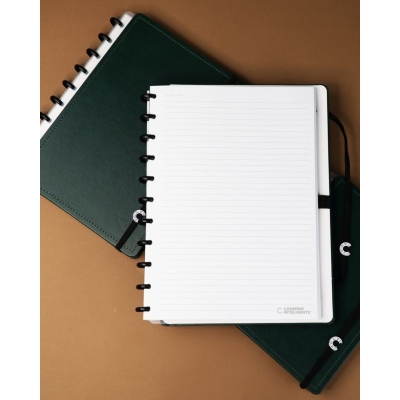 Caderno Inteligente Dark Green - Escolha o Tamanho ( Médio ou Grande)
