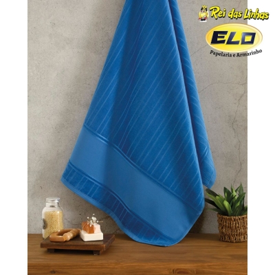 TOALHA BANHO DOHLER VELOUR ARTESANALLE LISO 70X140-11150 ROYAL