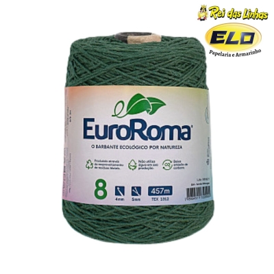 BARBANTE EURO ROMA 600GR N.8-804 VERDE MUSGO