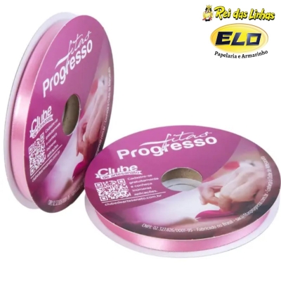 FITA CETIM PROGRESSO SIMPLES PC 50MTS N.2-240 ROSA ESCURO