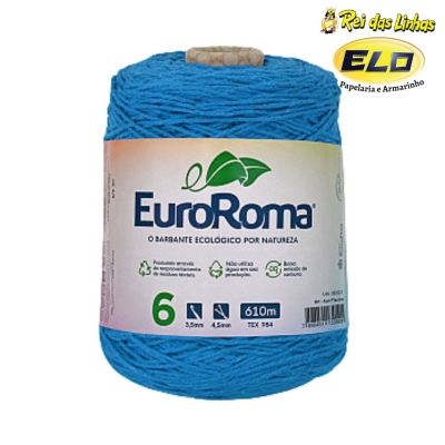 BARBANTE EURO ROMA 600GR N.6-901 AZUL PISCINA
