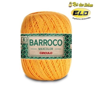 BARBANTE BARROCO MAXCOLOR N.6 200G-1449 OURO