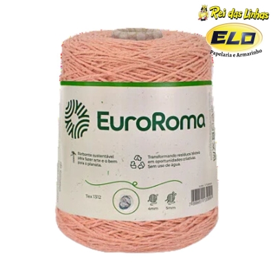 BARBANTE EURO ROMA 600GR N.6-700 SALMAO