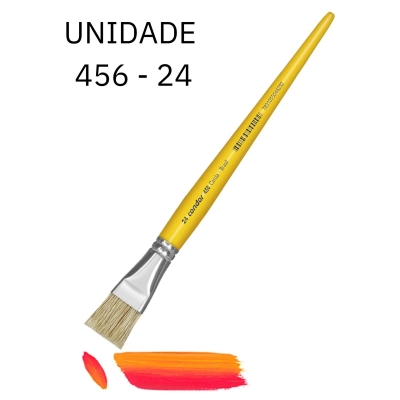  Pincel Chato Artistico Ref. 456 Condor- Kit ou Unidade
