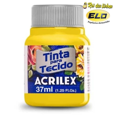 Tinta para Tecido Acrilex 37ml - Várias Cores