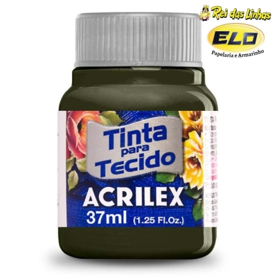 Tinta para Tecido Acrilex 37ml - Várias Cores