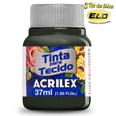 Tinta para Tecido Acrilex 37ml - Várias Cores