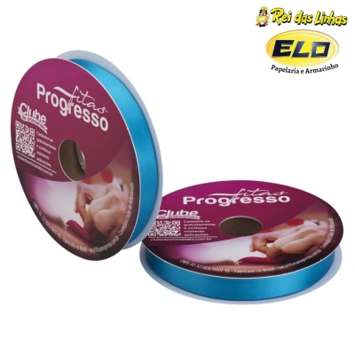 FITA CETIM PROGRESSO SIMPLES PC 50MTS N.3-213 AZUL TURQUESA