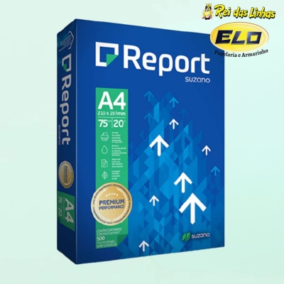 PAPEL A4 C/500FL SUZANO REPORT PREMIU-