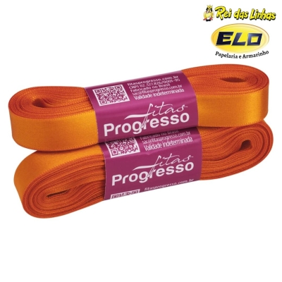 FITA CETIM PROGRESSO SIMPLES PC 10MTS N.3-66 LARANJA