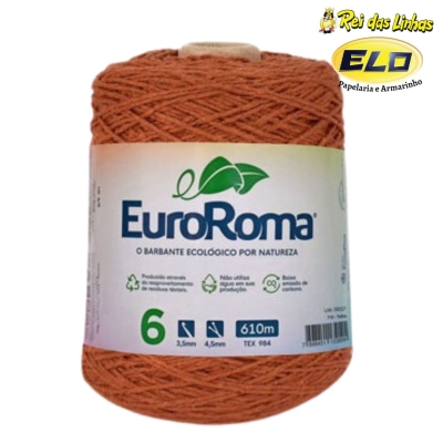 BARBANTE EURO ROMA 600GR N.6-710 TELHA