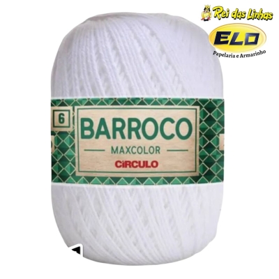 BARBANTE BARROCO MAXCOLOR N.6 400G-8001