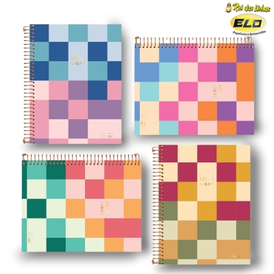CADERNO CADERSIL UNIV C/D ESP 1MT 80FLS HIGHLIGHT-