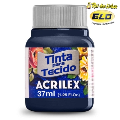 TINTA TECIDO ACRILEX 37ML-544 AZUL MARINHO