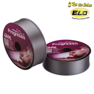 FITA CETIM PROGRESSO SIMPLES PC 50MTS N.9-1222 CINZA