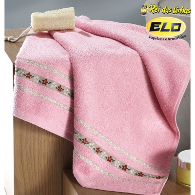 TOALHA BANHO DOHLER JACQUARD PREMIUM FJ-6903 5394 ROSA