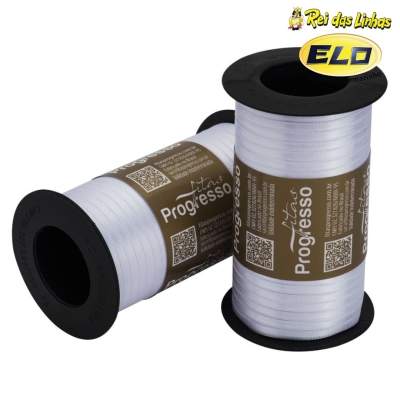 FITA CETIM PROGRESSO DUPLA PC 100MTS N.1-201 BRANCO