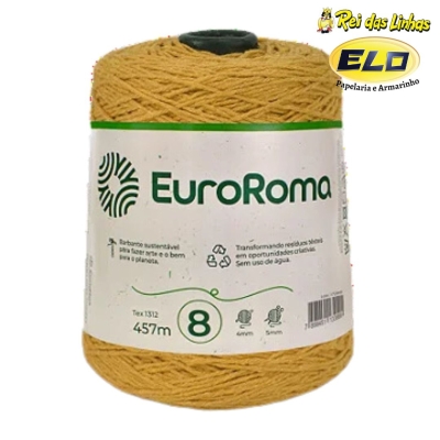 BARBANTE EURO ROMA 600GR N.8-470 MOSTARDA