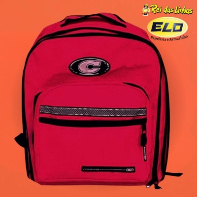 MOCHILA C COMPANY COSTAS-VERMELHA