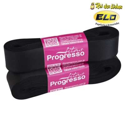FITA CETIM PROGRESSO SIMPLES PC 10MTS N.5-219 PRETA