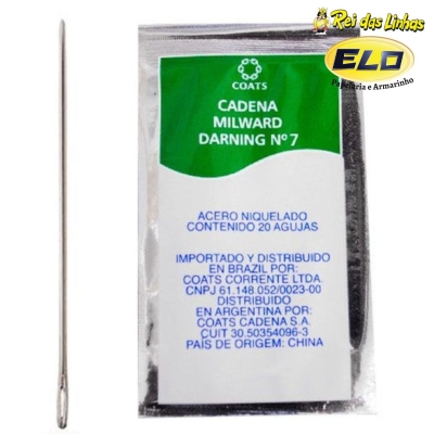 AGULHA MAO DARNING PCT C/20(SITE)-Nº7