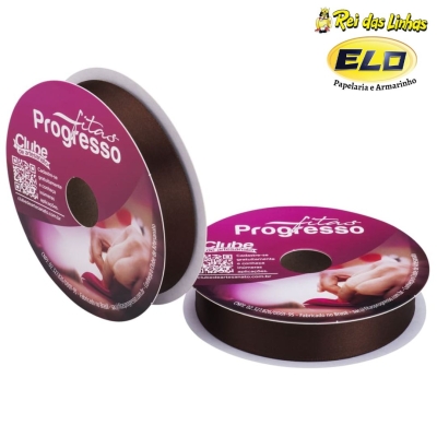 FITA CETIM PROGRESSO SIMPLES PC 50MTS N.5-340 MARROM CAFE