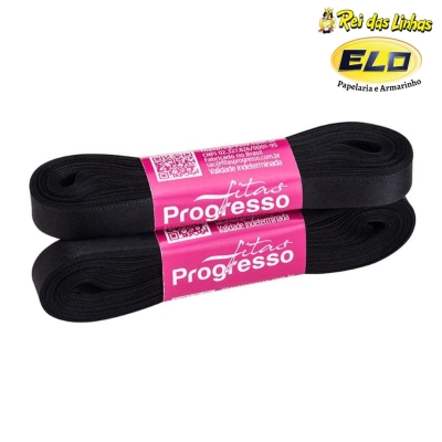 FITA CETIM PROGRESSO SIMPLES PC 10MTS N.2-219 PRETA