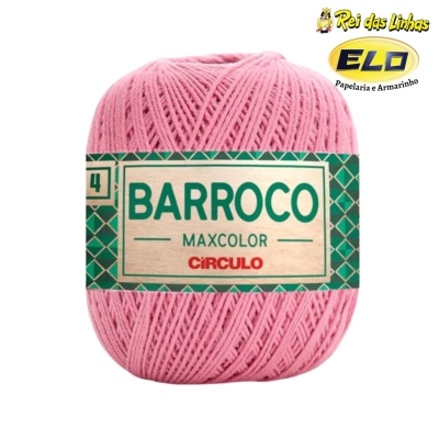 BARBANTE BARROCO MAXCOLOR N.4 200G-3390 QUARTZO