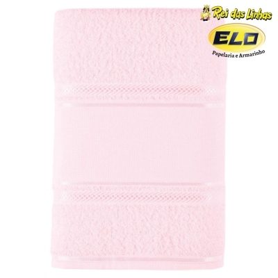 TOALHA BANHO TEKA CRIATIVA BORDAR-2159 ROSA CLARO