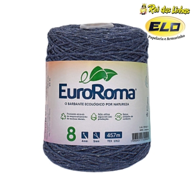BARBANTE EURO ROMA 600GR 4/8-6000 JEANS